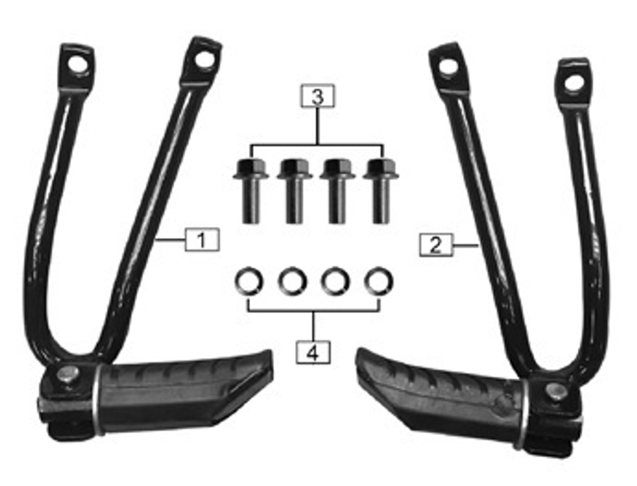 PASSENGER FOOTPEGS